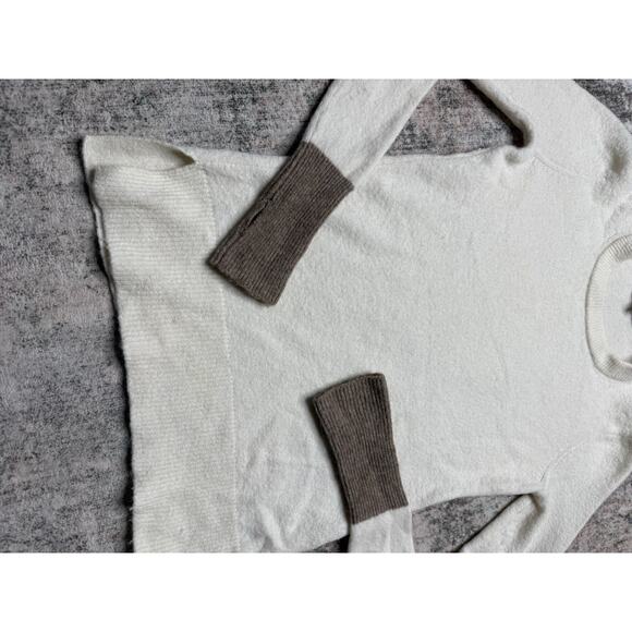 Madewell Women’s Fremont Sweater sz S Alpaca Blend Minimalist Base layer Preppy - Picture 3 of 8